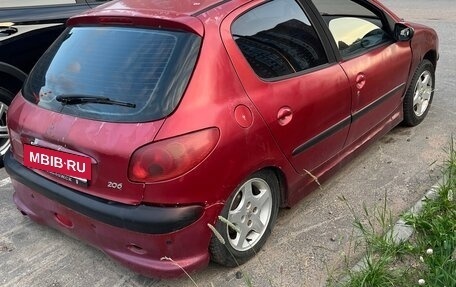 Peugeot 206, 2005 год, 115 000 рублей, 5 фотография