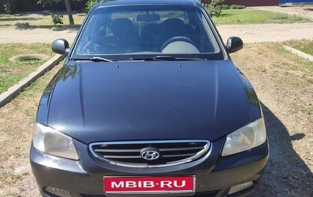 Hyundai Accent II, 2009 год, 450 000 рублей, 1 фотография