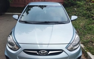 Hyundai Solaris II рестайлинг, 2011 год, 870 000 рублей, 1 фотография