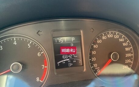 Volkswagen Polo VI (EU Market), 2016 год, 1 200 000 рублей, 13 фотография