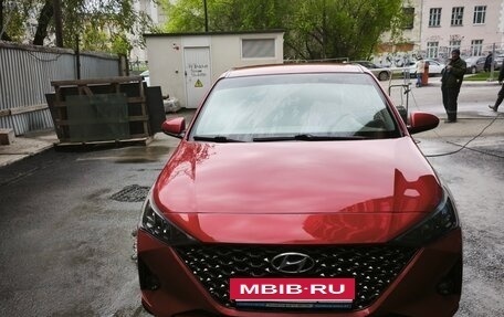 Hyundai Solaris II рестайлинг, 2021 год, 1 400 000 рублей, 2 фотография