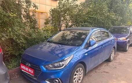 Hyundai Solaris II рестайлинг, 2017 год, 1 300 000 рублей, 9 фотография