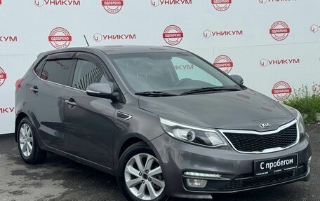 KIA Rio III рестайлинг, 2016 год, 1 099 000 рублей, 7 фотография