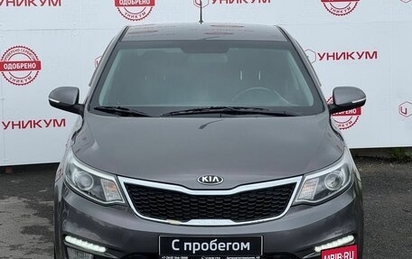 KIA Rio III рестайлинг, 2016 год, 1 099 000 рублей, 8 фотография