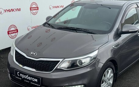 KIA Rio III рестайлинг, 2016 год, 1 099 000 рублей, 10 фотография