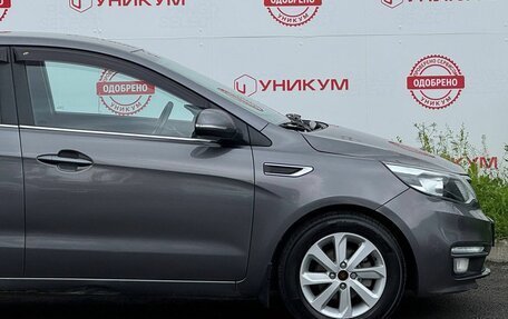 KIA Rio III рестайлинг, 2016 год, 1 099 000 рублей, 18 фотография