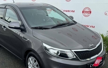 KIA Rio III рестайлинг, 2016 год, 1 099 000 рублей, 9 фотография