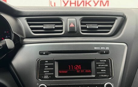 KIA Rio III рестайлинг, 2016 год, 1 099 000 рублей, 24 фотография