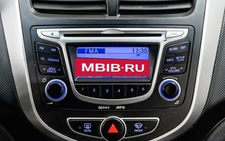 Hyundai Solaris II рестайлинг, 2012 год, 898 000 рублей, 22 фотография