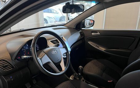 Hyundai Solaris II рестайлинг, 2014 год, 895 000 рублей, 23 фотография