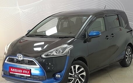 Toyota Sienta II, 2017 год, 1 199 000 рублей, 1 фотография