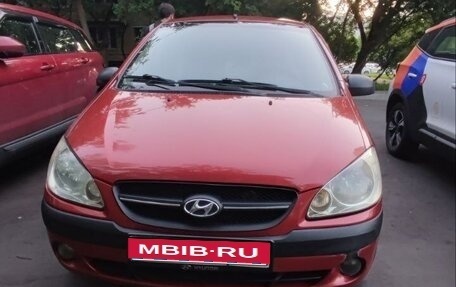 Hyundai Getz I рестайлинг, 2008 год, 470 000 рублей, 1 фотография