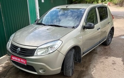 Renault Sandero I, 2010 год, 375 000 рублей, 1 фотография