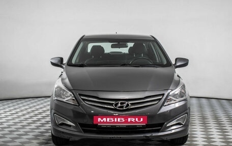 Hyundai Solaris II рестайлинг, 2014 год, 875 000 рублей, 3 фотография