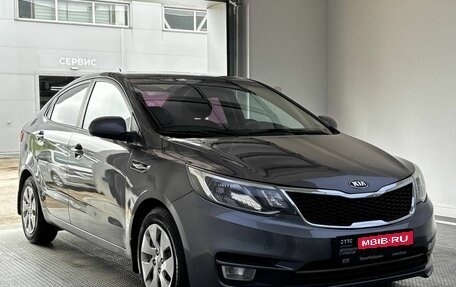 KIA Rio III рестайлинг, 2015 год, 999 000 рублей, 3 фотография