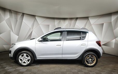 Renault Sandero II рестайлинг, 2017 год, 849 000 рублей, 5 фотография