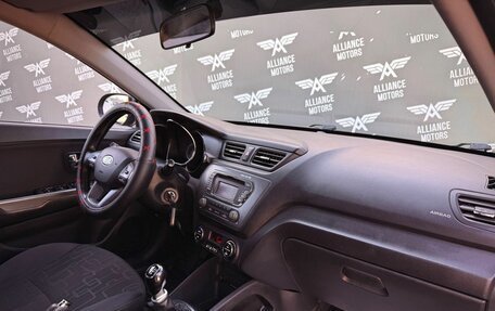 KIA Rio III рестайлинг, 2012 год, 755 000 рублей, 23 фотография