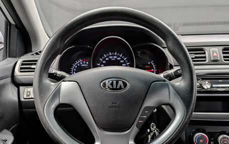 KIA Rio III рестайлинг, 2015 год, 955 000 рублей, 21 фотография
