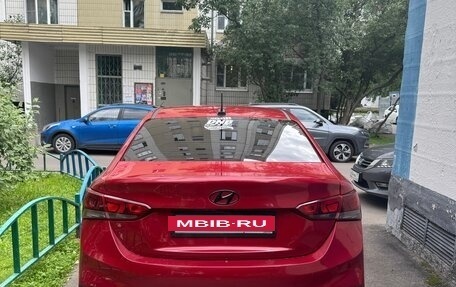 Hyundai Solaris II рестайлинг, 2017 год, 1 250 000 рублей, 3 фотография