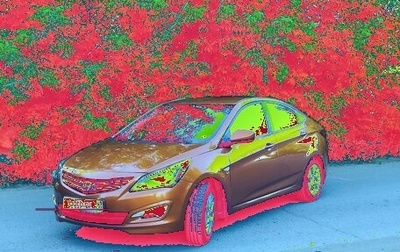 Hyundai Solaris II рестайлинг, 2015 год, 1 030 000 рублей, 1 фотография
