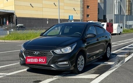 Hyundai Solaris II рестайлинг, 2018 год, 1 039 000 рублей, 3 фотография