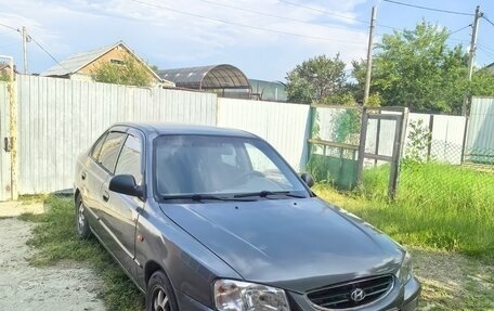Hyundai Accent II, 2005 год, 450 000 рублей, 1 фотография