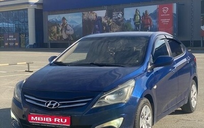 Hyundai Solaris II рестайлинг, 2014 год, 800 000 рублей, 1 фотография