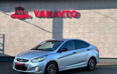 Hyundai Solaris II рестайлинг, 2012 год, 820 000 рублей, 1 фотография