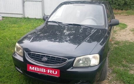 Hyundai Accent II, 2005 год, 395 000 рублей, 4 фотография