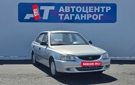 Hyundai Accent II, 2004 год, 449 000 рублей, 3 фотография