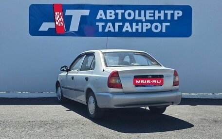 Hyundai Accent II, 2004 год, 449 000 рублей, 7 фотография