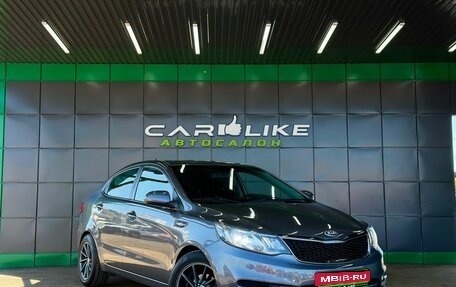 KIA Rio III рестайлинг, 2015 год, 999 000 рублей, 1 фотография