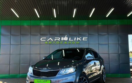 KIA Rio III рестайлинг, 2015 год, 999 000 рублей, 2 фотография