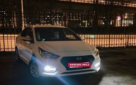 Hyundai Solaris II рестайлинг, 2017 год, 1 300 000 рублей, 9 фотография