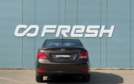 Hyundai Solaris II рестайлинг, 2015 год, 1 020 000 рублей, 4 фотография