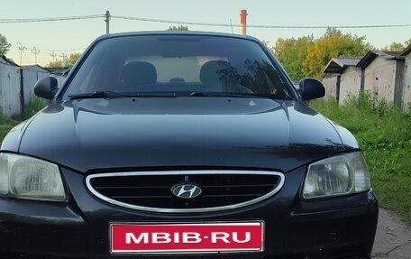 Hyundai Accent II, 2008 год, 303 000 рублей, 1 фотография
