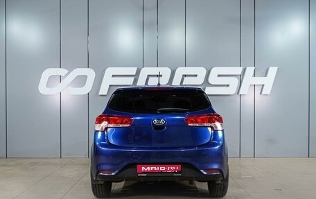 KIA Rio III рестайлинг, 2016 год, 999 000 рублей, 4 фотография