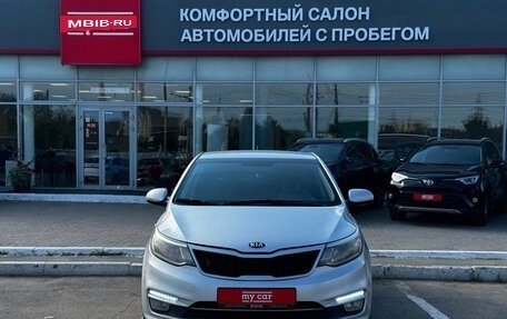 KIA Rio III рестайлинг, 2015 год, 960 000 рублей, 2 фотография