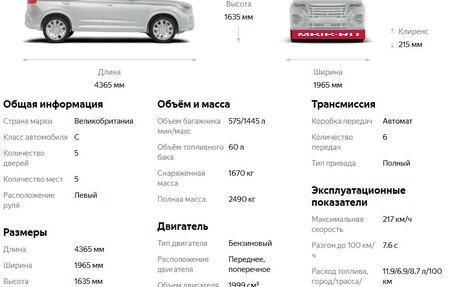 Land Rover Range Rover Evoque I, 2012 год, 1 950 000 рублей, 9 фотография