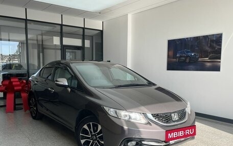 Honda Civic IX, 2013 год, 1 250 000 рублей, 3 фотография