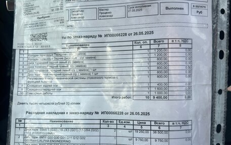 BMW 3 серия, 2019 год, 3 790 000 рублей, 12 фотография