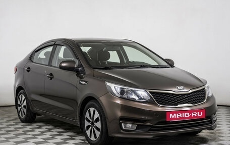 KIA Rio III рестайлинг, 2017 год, 1 048 000 рублей, 3 фотография