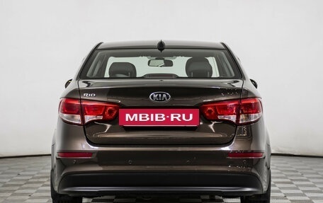 KIA Rio III рестайлинг, 2017 год, 1 048 000 рублей, 6 фотография