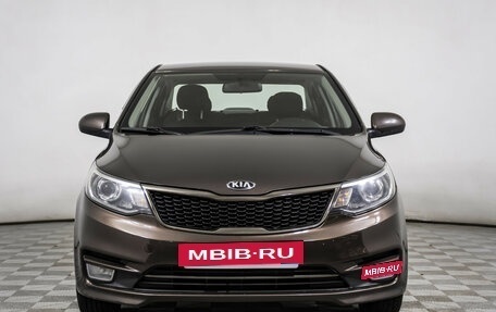 KIA Rio III рестайлинг, 2017 год, 1 048 000 рублей, 2 фотография