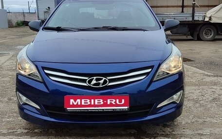 Hyundai Solaris II рестайлинг, 2016 год, 800 000 рублей, 24 фотография