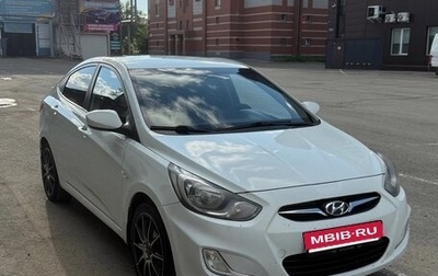 Hyundai Solaris II рестайлинг, 2012 год, 730 000 рублей, 1 фотография