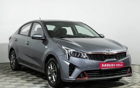 KIA Rio IV, 2021 год, 1 749 700 рублей, 3 фотография