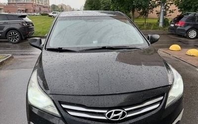 Hyundai Solaris II рестайлинг, 2015 год, 727 000 рублей, 1 фотография