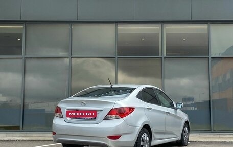 Hyundai Solaris II рестайлинг, 2011 год, 579 000 рублей, 4 фотография