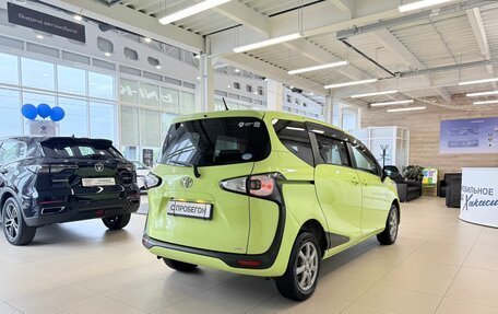 Toyota Sienta II, 2016 год, 1 279 000 рублей, 6 фотография
